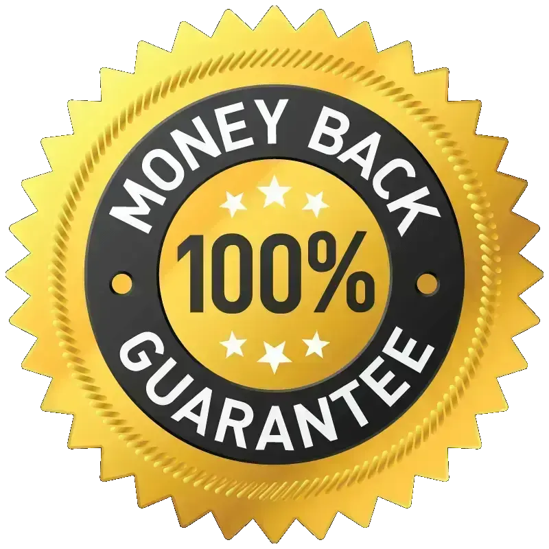 FemiCore 60-day money-back guarantee badge